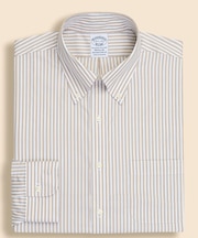 スーピマコットン　ストレッチピンポイントオックスフォード　シーズナルパターン　ドレスシャツ　Regular Fit