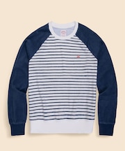 コットン／ポリエステル　GFロゴ　テリークロス　ロングスリーブTシャツ