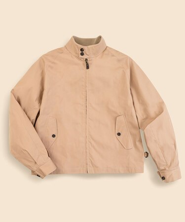 コットン　ハリントンジャケット　Made in UK