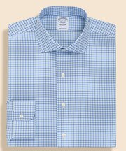 スーピマコットン　ストレッチロイヤルオックスフォード　タッターソール　ドレスシャツ　Regular Fit