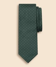 シルクサテン　ドットタイ