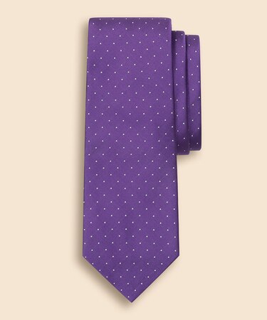 シルクサテン　ドットタイ