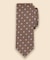 シルク　ヘリンボーン　フラワーモチーフタイ