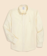 ウォッシャブルウール　GFロゴ　カジュアルシャツ