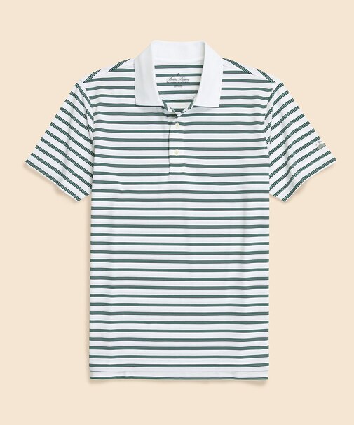 Performance Series　ポリエステルブレンド　ストレッチジャージー　BB#1ストライプ　ゴルフポロシャツ