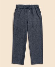 リネン／ウール　ペインターパンツ