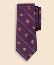 シルク　クレスト　BB#3ストライプ　レップタイ