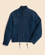 リネン ショートジャケット