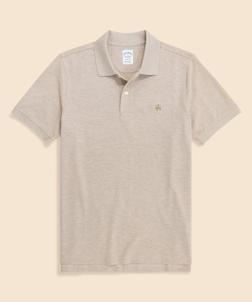 スーピマコットン　ストレッチピケ　GFロゴ　シーズナルカラー　ポロシャツ　Slim Fit