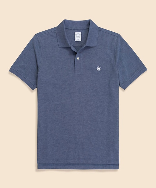 スーピマコットン　ストレッチピケ　GFロゴ　シーズナルカラー　ポロシャツ　Slim Fit