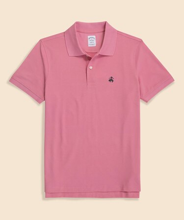 スーピマコットン　ストレッチピケ　GFロゴ　シーズナルカラー　ポロシャツ　Slim Fit