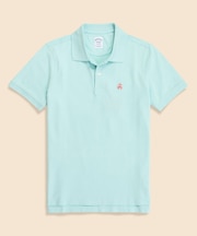 スーピマコットン　ストレッチピケ　GFロゴ　シーズナルカラー　ポロシャツ　Slim Fit