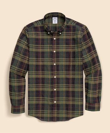 コットン マドラスチェック カジュアルシャツ Regular Fit