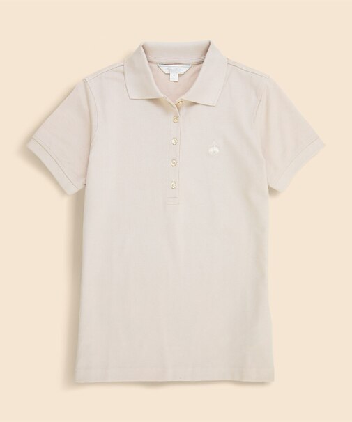 スーピマコットン　ストレッチピケ　GFロゴ　シーズナルカラー　ポロシャツ