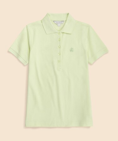 スーピマコットン　ストレッチピケ　GFロゴ　シーズナルカラー　ポロシャツ