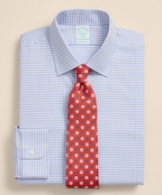 Brooks Brothers Explorer　スーピマコットンブレンド　シーズナルパターン　ドレスシャツ　Slim Fit