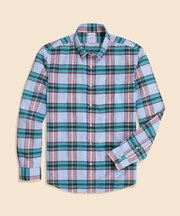 コットン　インディアマドラス　カジュアルシャツ　Regular Fit