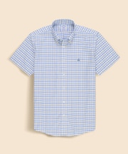 ストレッチオックスフォード GFロゴ シーズナルパターン ショートスリーブカジュアルシャツ Regular Fit