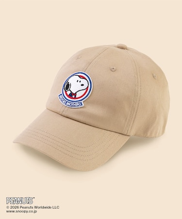 Brooks Brothers × PEANUTS　コットンツイル　スヌーピーエンブレム　ベースボールキャップ