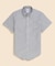 コットン／ペーパーヤーン　GFロゴ　ストライプ　ショートスリーブ　カジュアルシャツ　Traditional Fit