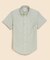 コットン／ペーパーヤーン　GFロゴ　ストライプ　ショートスリーブ　カジュアルシャツ　Traditional Fit