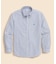 ストレッチオックスフォード　GFロゴ　ストライプ　カジュアルシャツ　Regular Fit