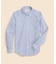 ノンアイロン　スーピマコットンストレッチ　ベンガルストライプ　ボタンダウンシャツ　Classic Fit