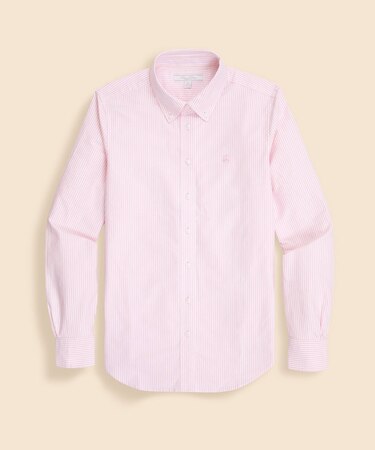 オックスフォード キャンディストライプ GFロゴ ボタンダウンシャツ Classic Fit