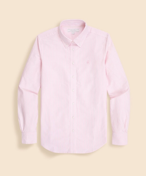 オックスフォード キャンディストライプ GFロゴ ボタンダウンシャツ Classic Fit