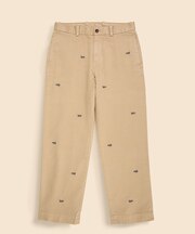コットン　ダックエンブロイダリー　ヘリテージチノパンツ