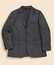 ウールブレンド ニット 段返り3釦ジャケット TOKYO model