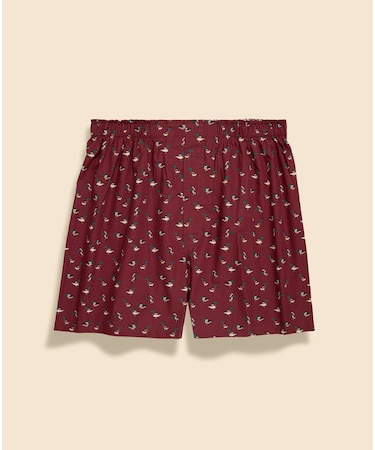 コットンブロードクロス シーズナルモチーフプリント ボクサーショーツ Traditional Fit