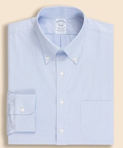 ストレッチドビー ピンストライプ ドレスシャツ Regular Fit