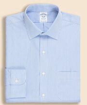 スーピマコットン　ブロードクロス　マイクロストライプ　ドレスシャツ　Regular Fit