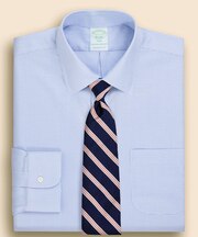 Brooks Brothers Explorer マイクロチェック ドレスシャツ Slim Fit