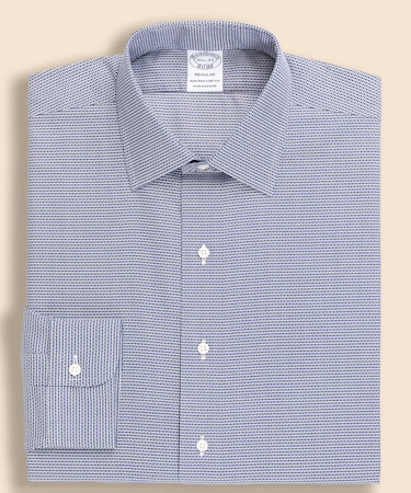 ストレッチドビー フレンチプラケット ドレスシャツ Regular Fit