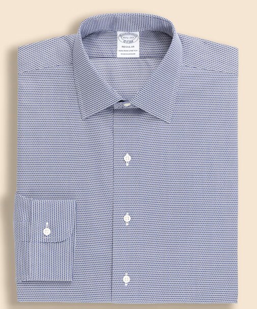 ストレッチドビー フレンチプラケット ドレスシャツ Regular Fit