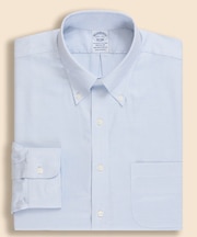 ストレッチドビー ミニウィンドウペイン ドレスシャツ Regular Fit