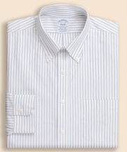 ストレッチドビー　トリプルストライプ　ドレスシャツ　Regular Fit