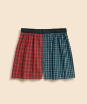 コットンブロードクロス タータンチェック ファン ボクサーショーツ Traditional Fit