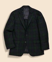 ウールツイード　ブラックウォッチ　段返り3釦ジャケット　Traditional　Made by RING JACKET