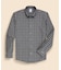 ノンアイロン　ストレッチコットンツイル　チェック　カジュアルシャツ　Regular Fit