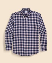 ストレッチコットンツイル チェック カジュアルシャツ Regular Fit