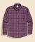 ノンアイロン　ストレッチコットンツイル　チェック　カジュアルシャツ　Regular Fit