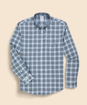 ストレッチコットンツイル チェック カジュアルシャツ Regular Fit