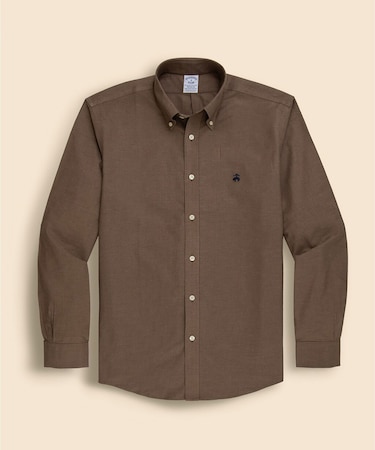 ストレッチオックスフォード　GFロゴ　カジュアルシャツ　Regular Fit