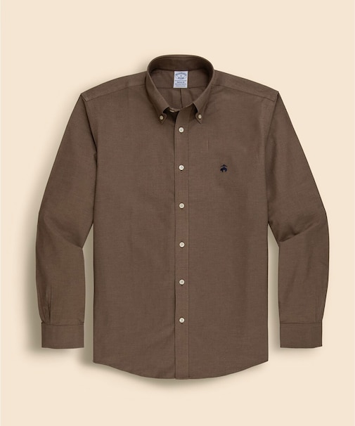 ストレッチオックスフォード　GFロゴ　カジュアルシャツ　Regular Fit