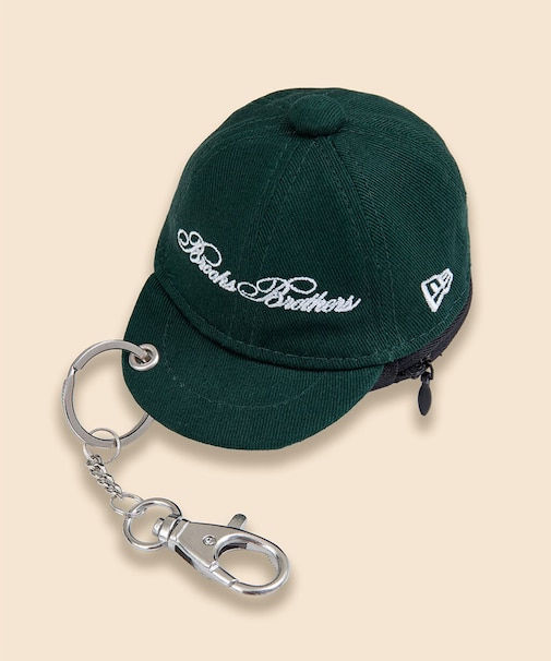 Brooks Brothers × New Era  ミニキャップキーリングポーチ