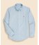 ラグジュアリー　オックスフォード　トラックストライプ　GFロゴ　カジュアルシャツ　Regular Fit