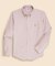 ラグジュアリー　オックスフォード　トラックストライプ　GFロゴ　カジュアルシャツ　Regular Fit